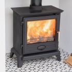 Ecosy+ Rock Landscape 5kw - Defra Approved -Eco Design Approved  - Multi-Fuel Stove - Cast Iron